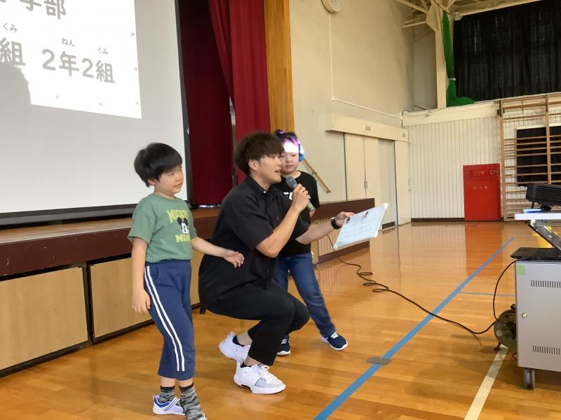 がんばったことの発表（小学部２年）