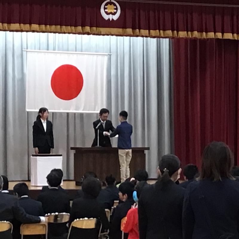 小学部児童代表