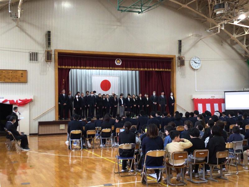 退職・離任する先生方