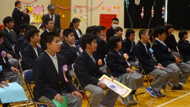 中学部歓迎会