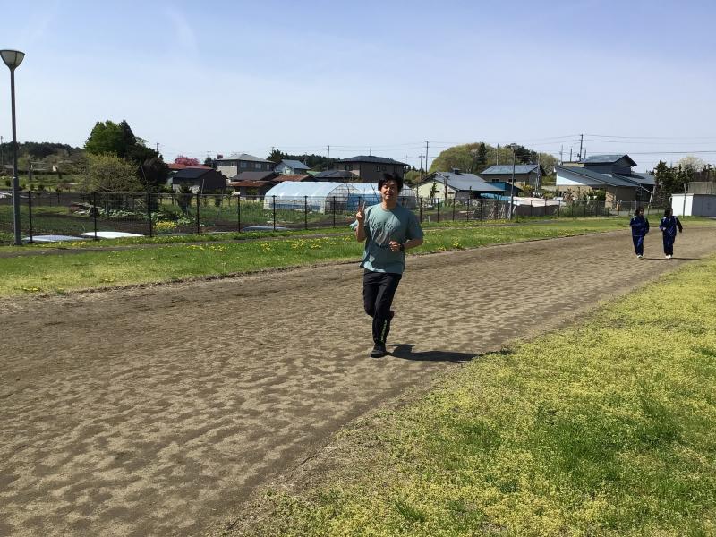 朝の運動⑤