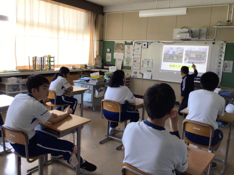 中３校外学習（職場体験）事前学習