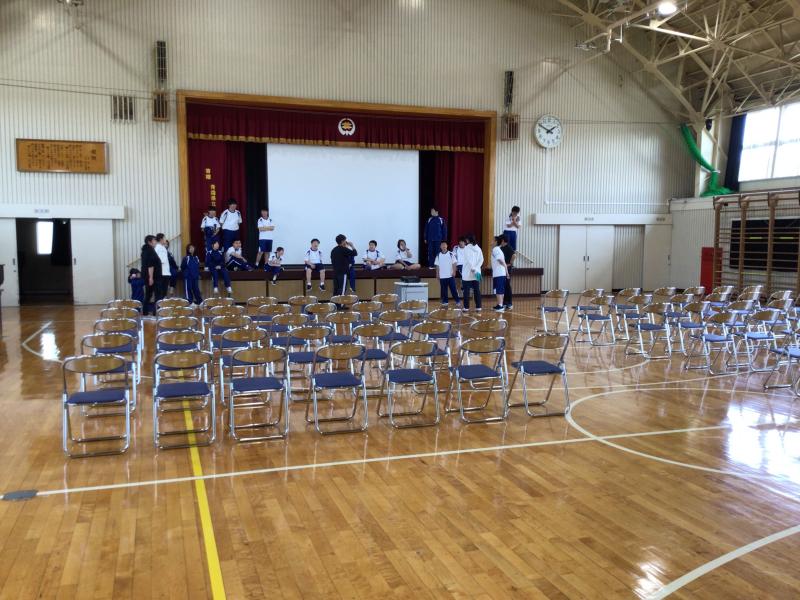 学校見学会準備
