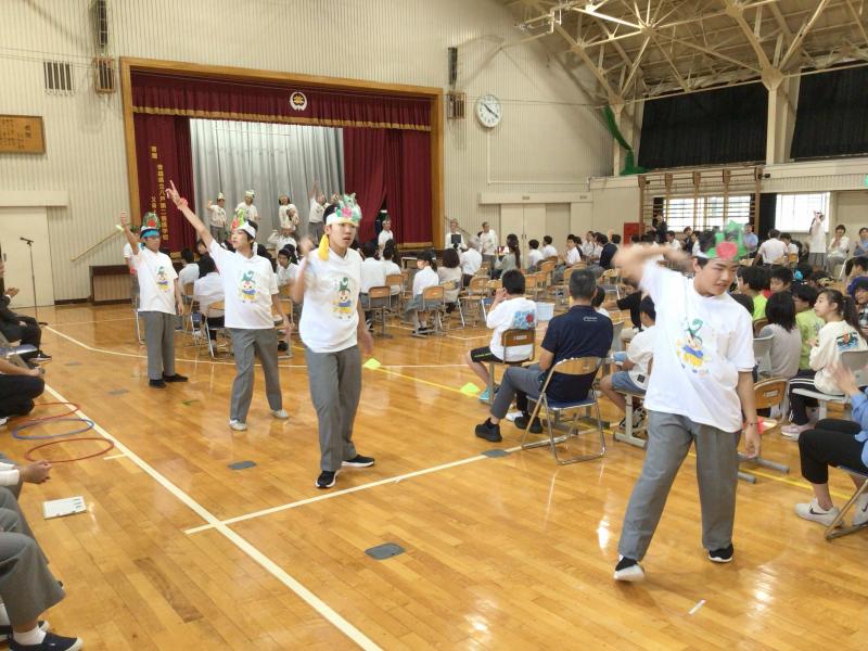 中学部の発表