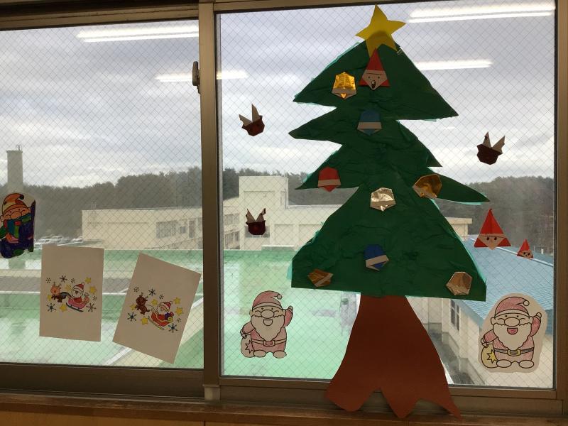 折り紙で折った飾り